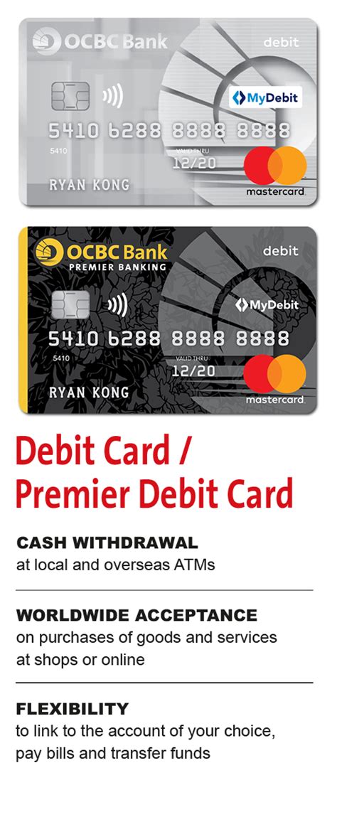 ocbc debit card withdrawal.